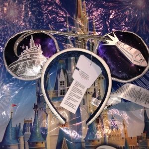 Disney Parks Mickey Main Attraction Space Mountain Ears